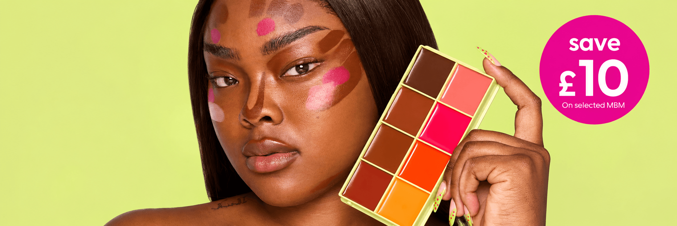 Superdrug makeup palette promotion